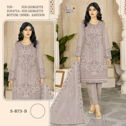 873 Shree Fabs Georgette Pakistani Salwar Suits