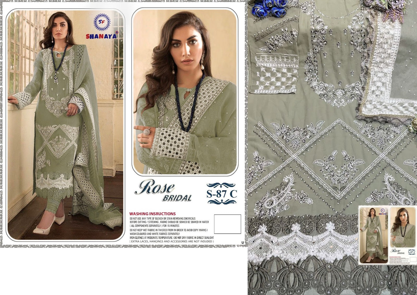 87 Edition Shanaya Fashion Georgette Pakistani Salwar Suits