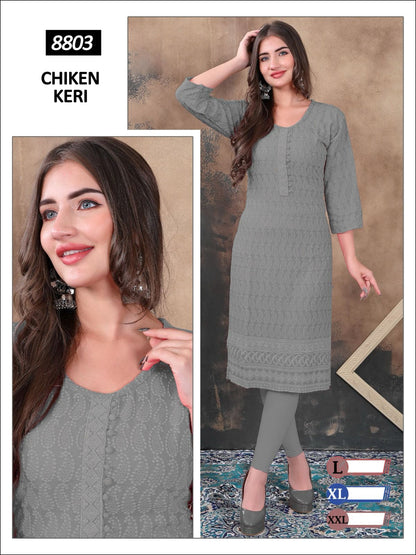 8803 Mmc Knee Length Kurtis