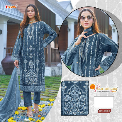 890 Fepic Organza Pakistani Readymade Suits