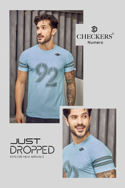 900-909 Checkers Honey Comb Mens Tshirts