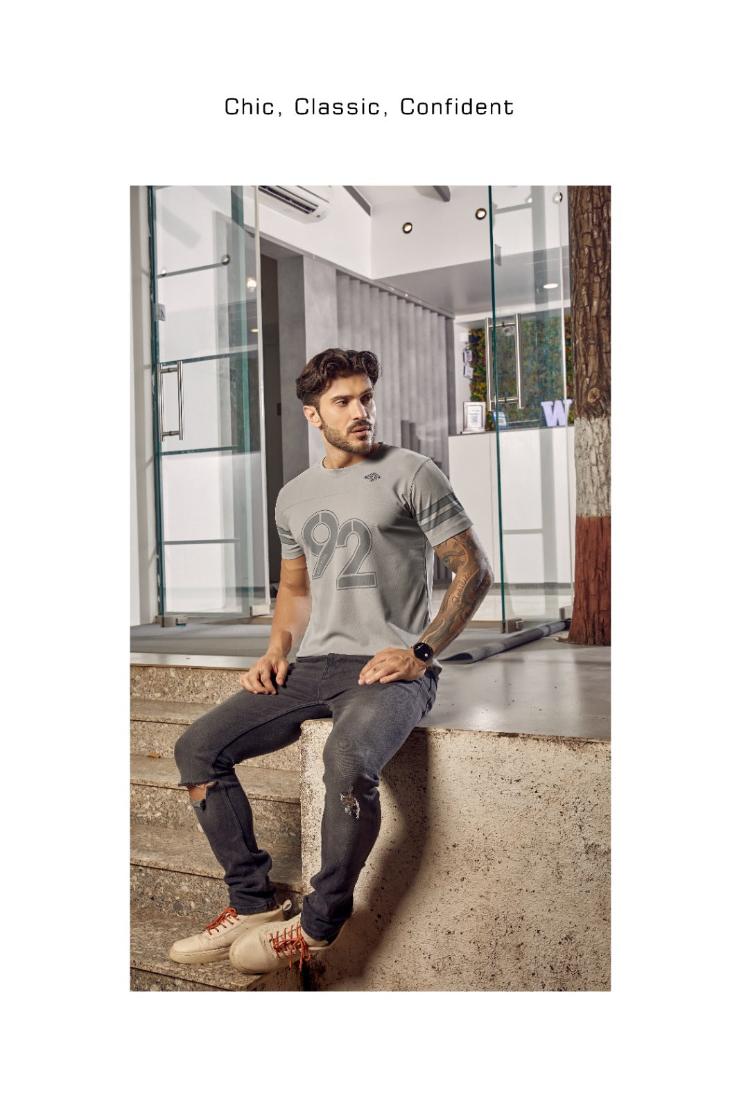 900-909 Checkers Honey Comb Mens Tshirts