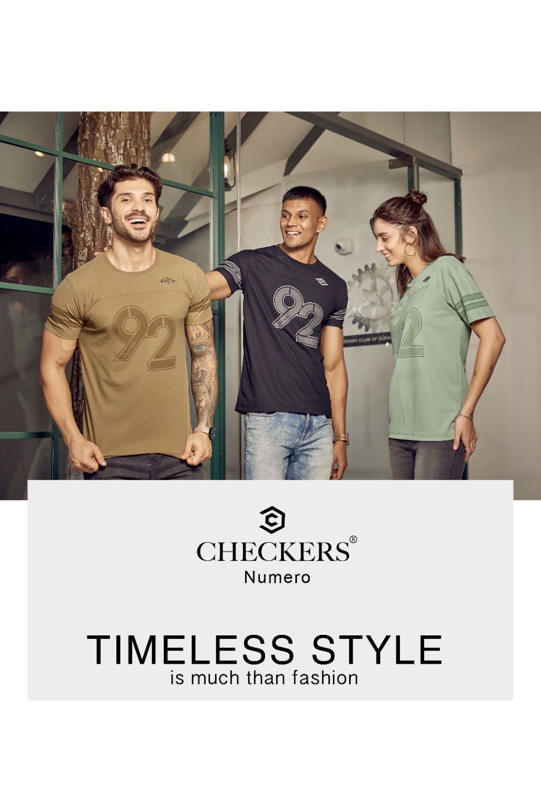 900-909 Checkers Honey Comb Mens Tshirts