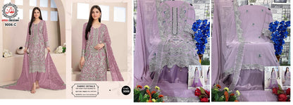 9006 Affan Creation Georgette Pakistani Salwar Suits