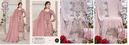 9010 Affan Creation Fox Georgette Pakistani Salwar Suits