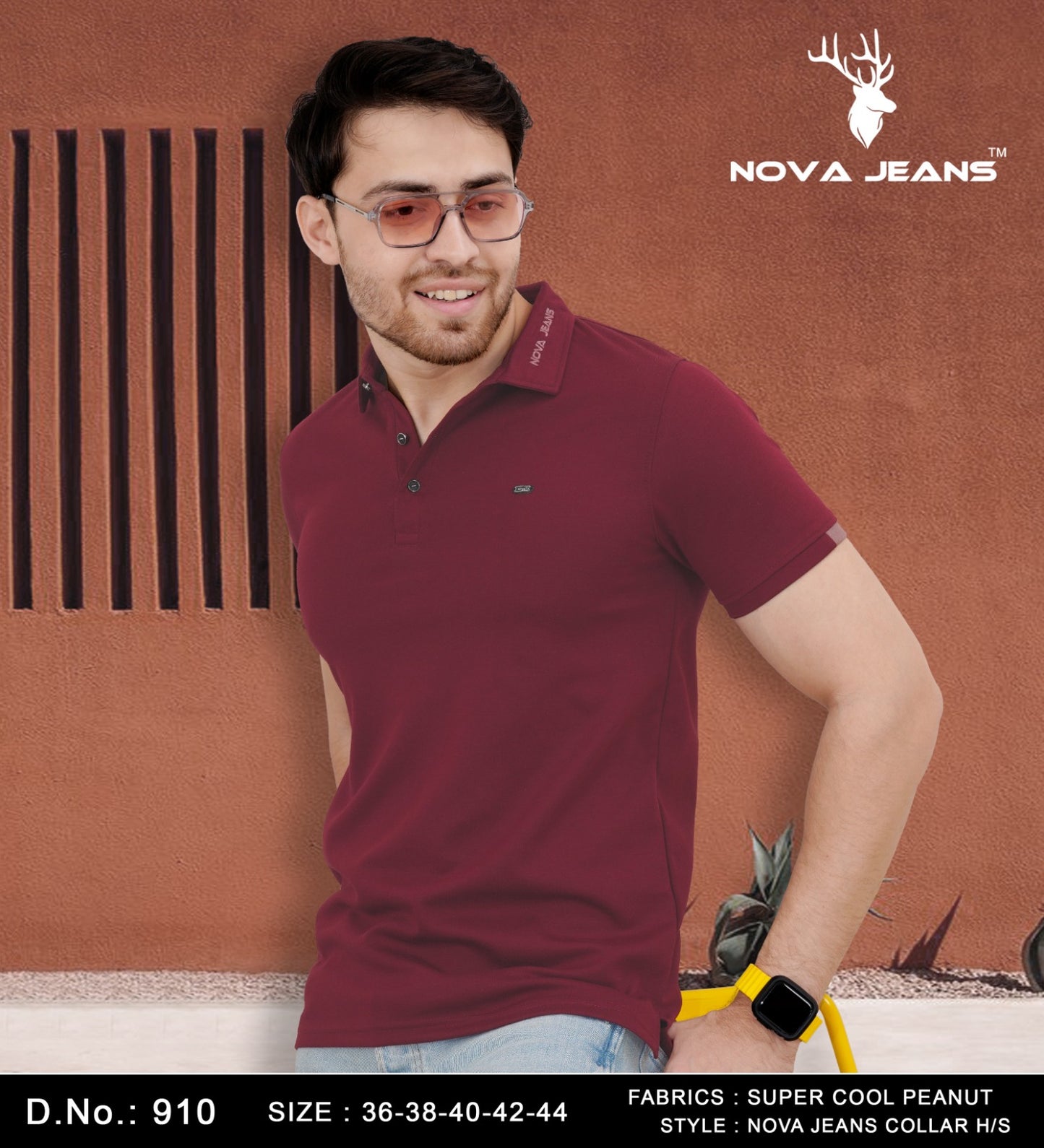 910 Nova Jeans Mens Tshirts