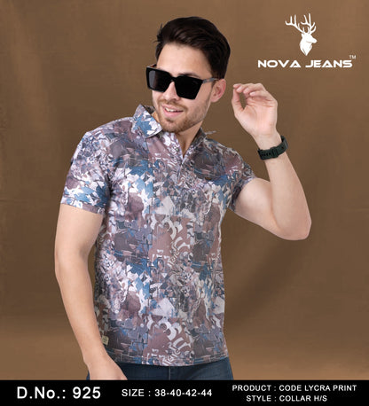 925 Nova Jeans Lycra Mens Tshirts