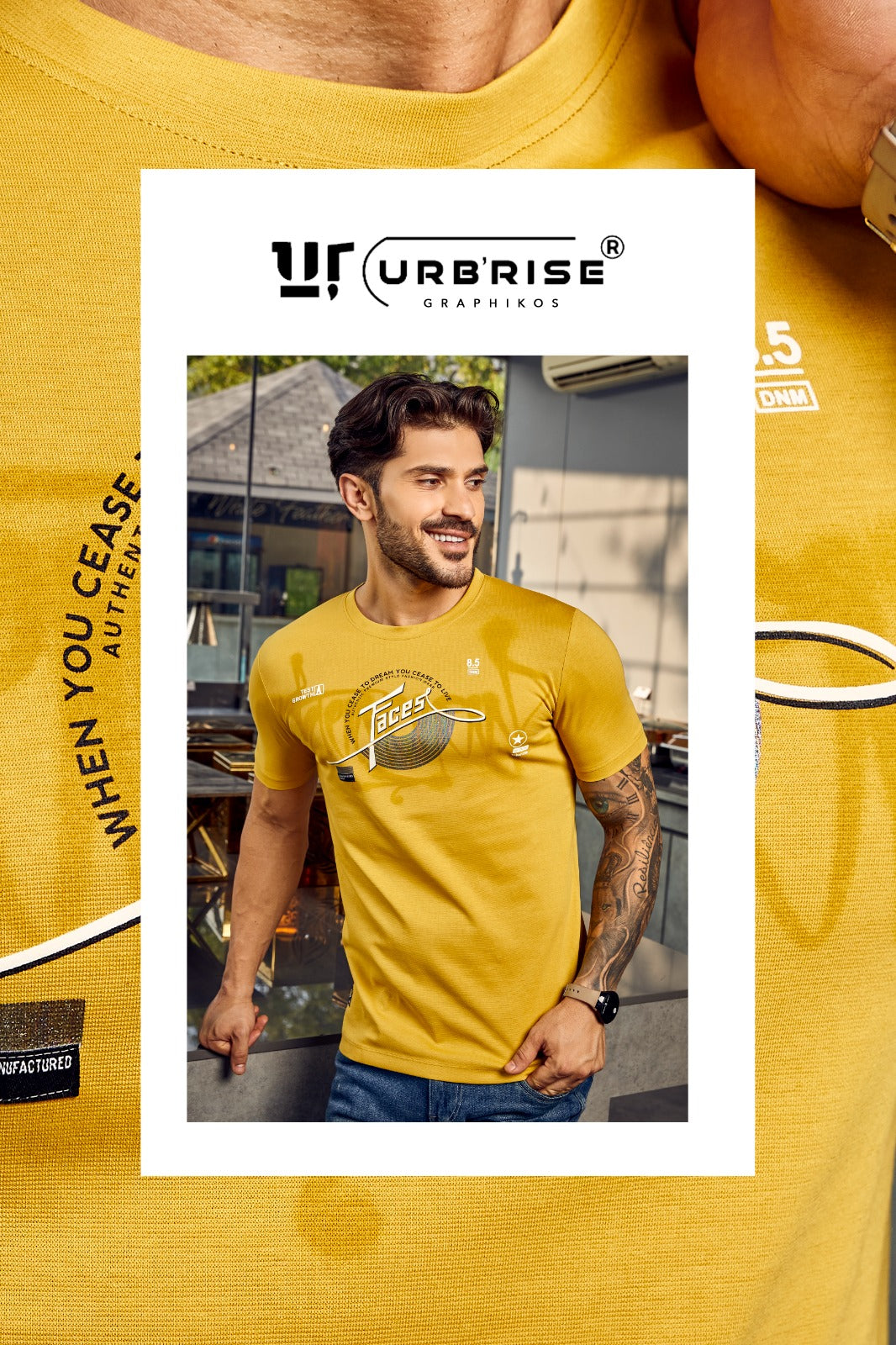 926-933 Urbanrise Canvas Interlock Mens Tshirts