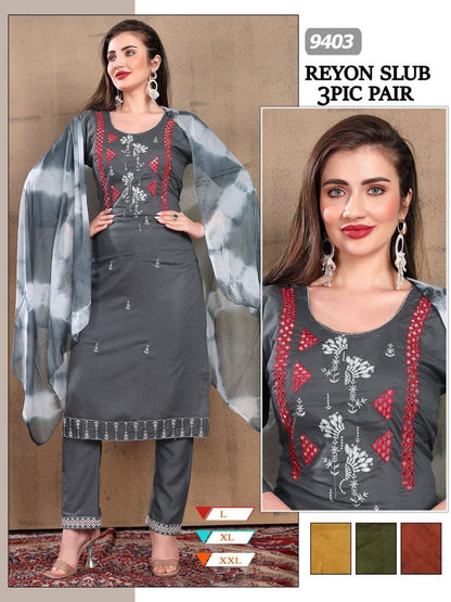 9445-9446-9403 Mmc Readymade Pant Style Suits