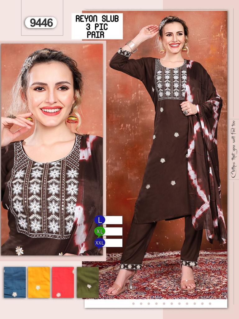 9445-9446-9403 Mmc Readymade Pant Style Suits