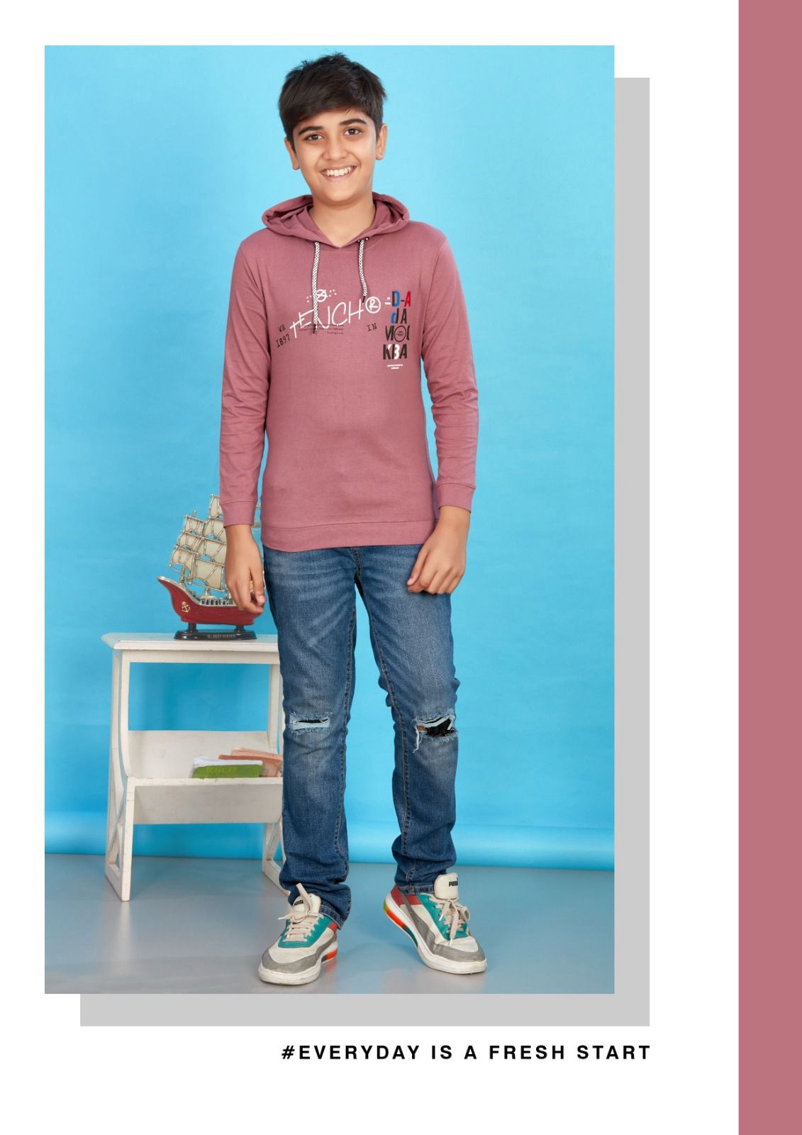 94 Mmy Kids Cotton Boys Tshirt