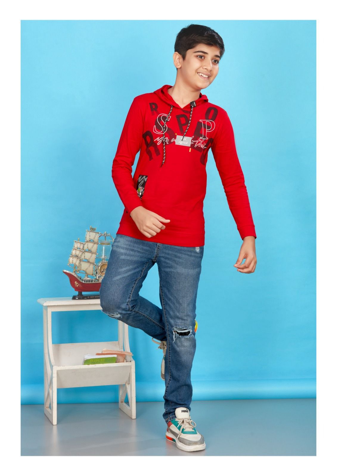 94 Mmy Kids Cotton Boys Tshirt