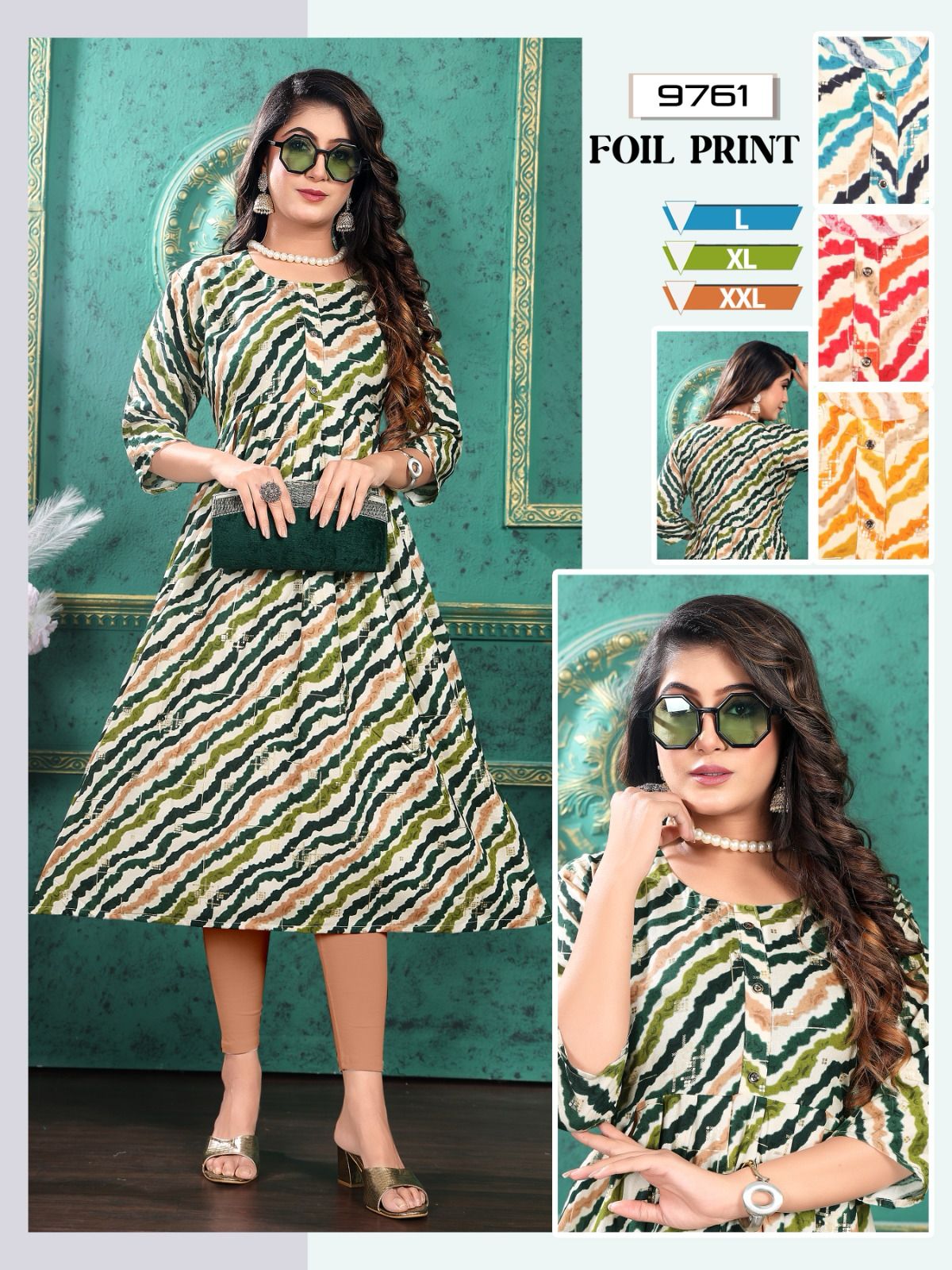 9702323 Mmc Rayon Anarkali Kurtis