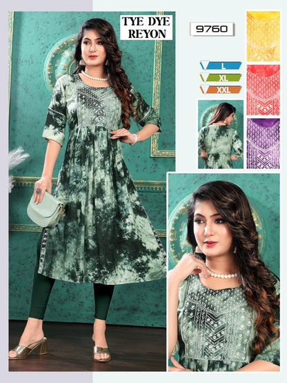 97623 Mmc Tie Die Naira Cut Kurtis