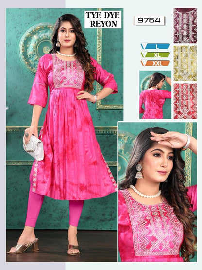 97623 Mmc Tie Die Naira Cut Kurtis