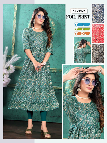 9763-9843 Mmc Anarkali Kurtis