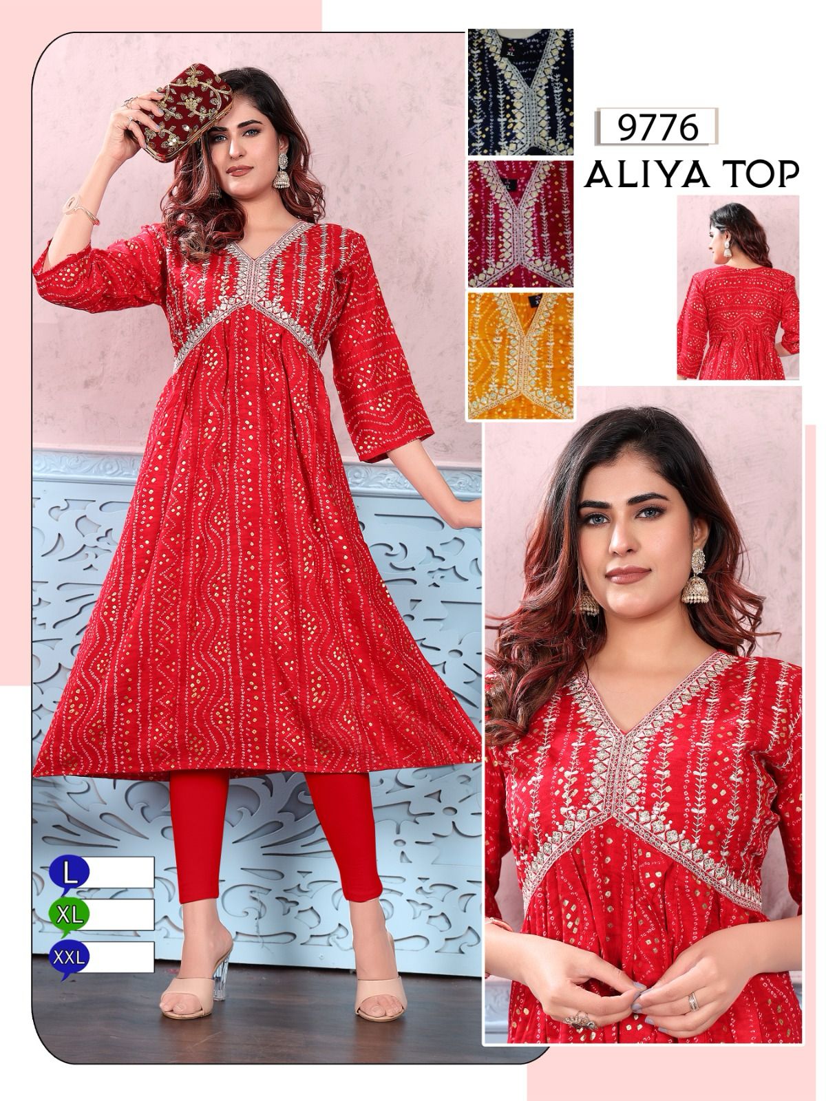 97723 Mmc Anarkali Kurtis