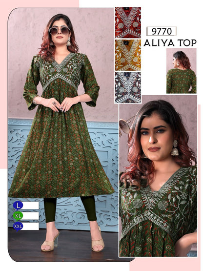 97723 Mmc Anarkali Kurtis