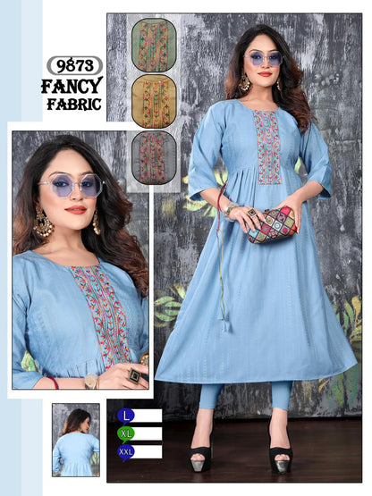 9872-9874 Mmc Anarkali Kurtis