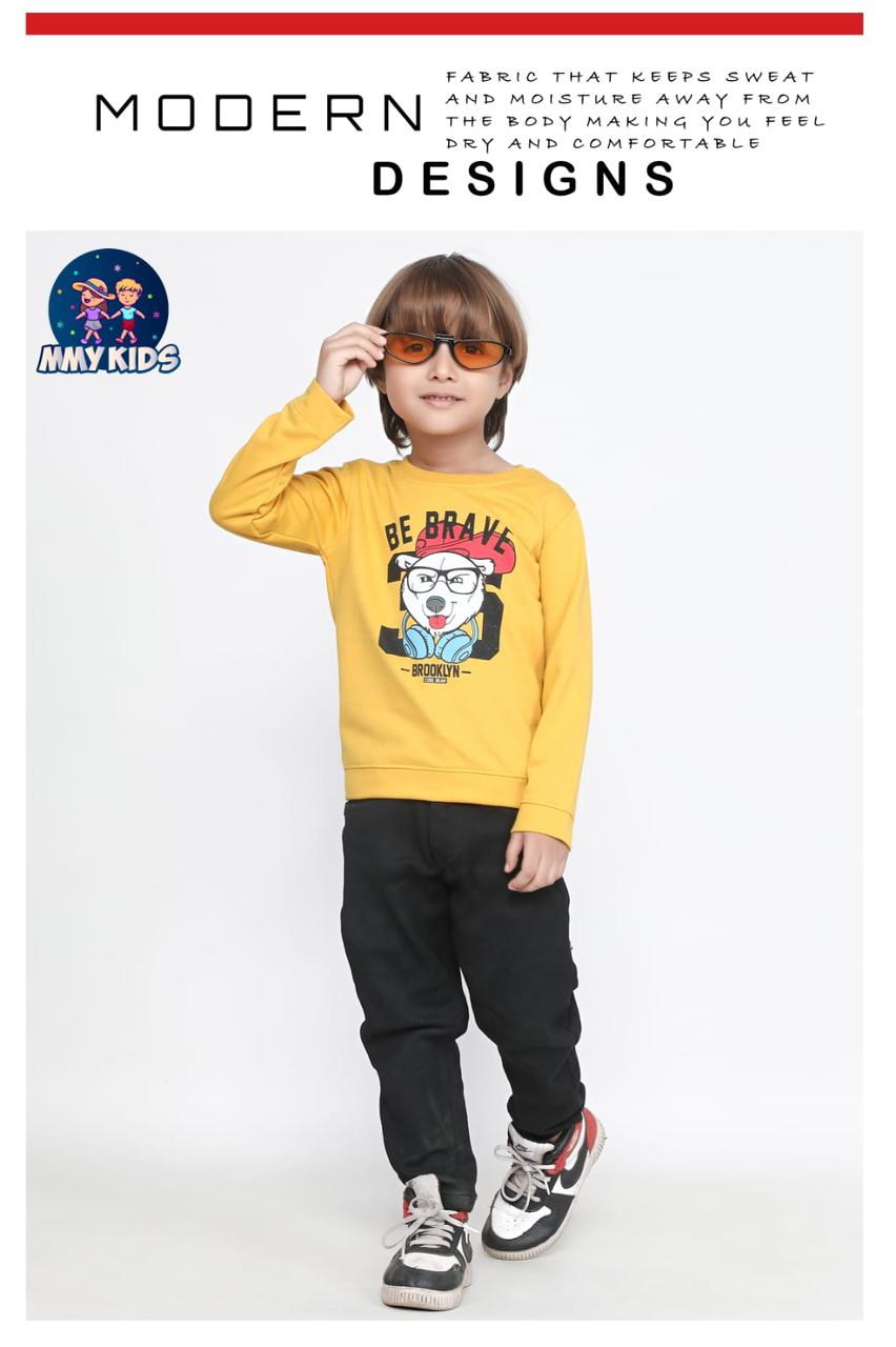 98 Mmy Kids Knit Boys Tshirt