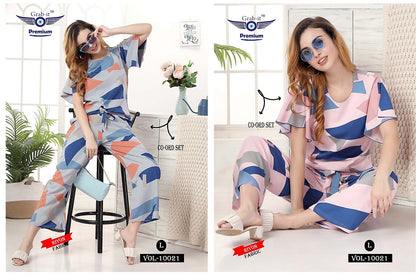 10021 Grab It Rayon Co Ord Set