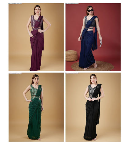 101114 Amoha Ready To Wear Saree