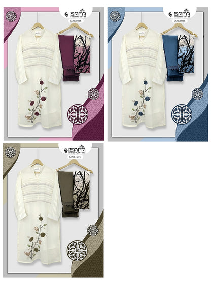 1015 Safa Fashion Fab Georgette Pakistani Readymade Suits