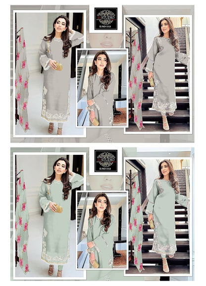 1113 Eleven Studio Georgette Pakistani Readymade Suits