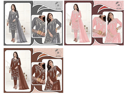 1169 Zoya Studio Georgette Pakistani Readymade Suits