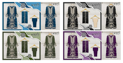 1192 Safa Fashion Fab Georgette Pakistani Readymade Suits