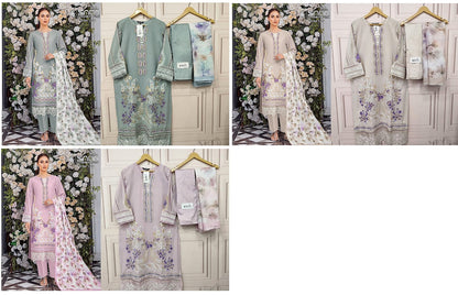 1201 Safa Fashion Fab Georgette Pakistani Readymade Suits