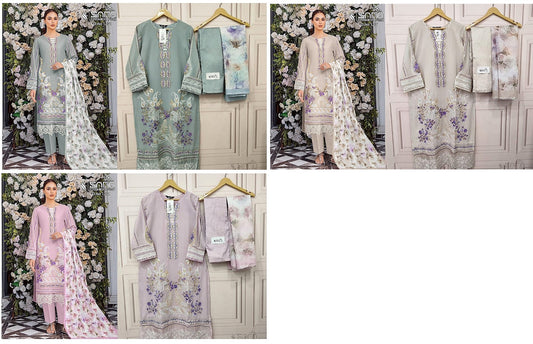 1201 Safa Fashion Fab Georgette Pakistani Readymade Suits