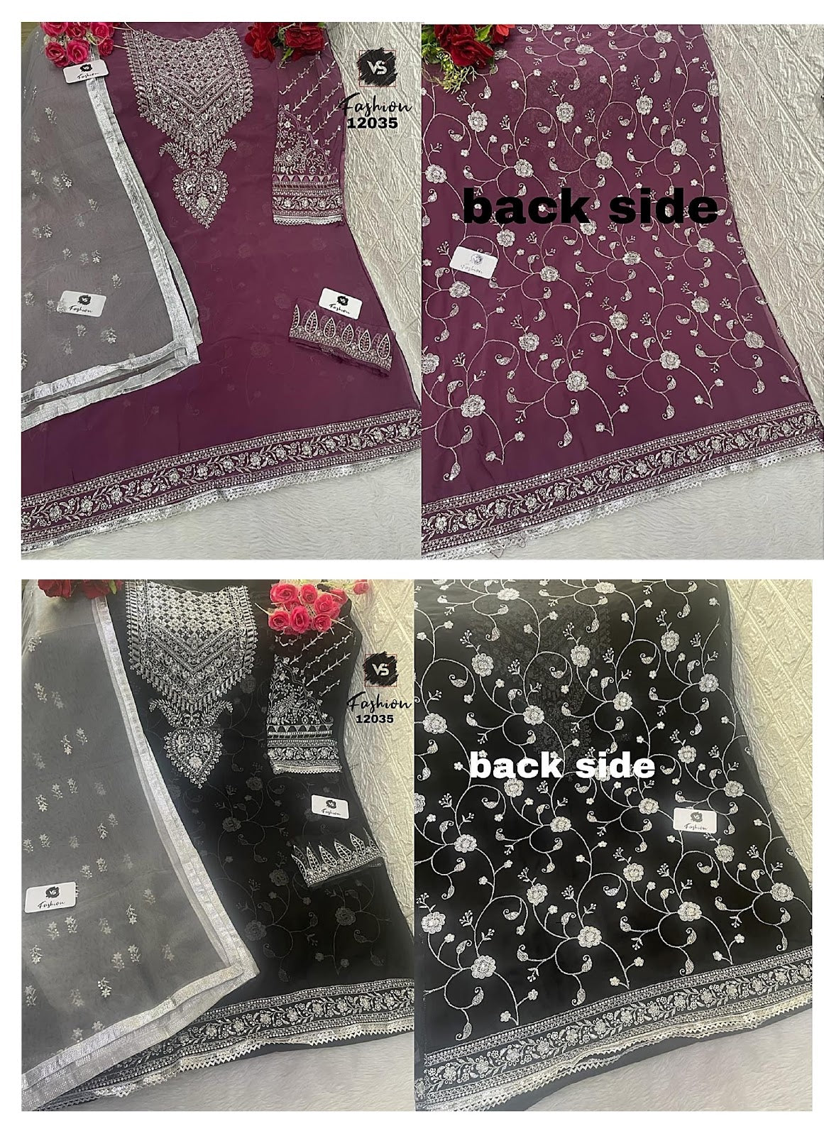 12035 Vs Fashion Georgette Pakistani Salwar Suits