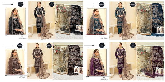1229 Mehboob Tex Georgette Pakistani Salwar Suits