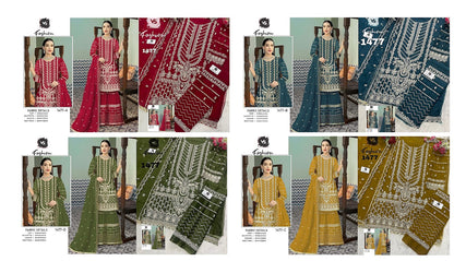 1477 Vs Fashion Organza Pakistani Salwar Suits