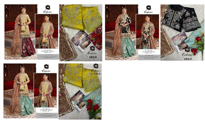 1513 Vs Fashion Organza Pakistani Salwar Suits