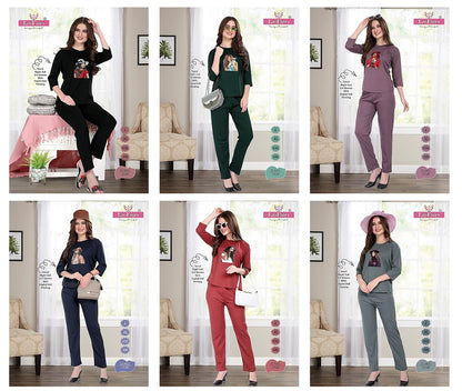 1528 La Fairy Tencil Pyjama Night Suits