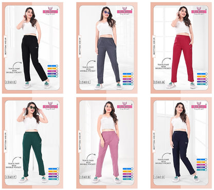 1540 La Fairy Hosiery Sinker Women Track Pants