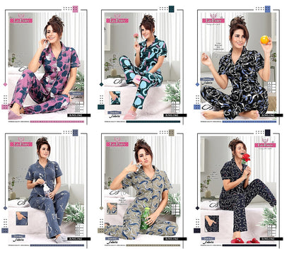 1562 La Fairy Sinker Collar Night Suits