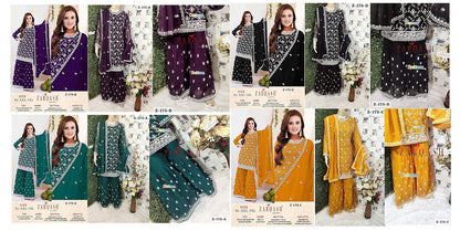 175 Zarqash Fox Georgette Pakistani Readymade Suits