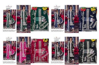 2079 Zarqash Pakistani Salwar Suits