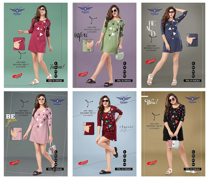 2123-A Grab It Sinker Women Long Tshirt