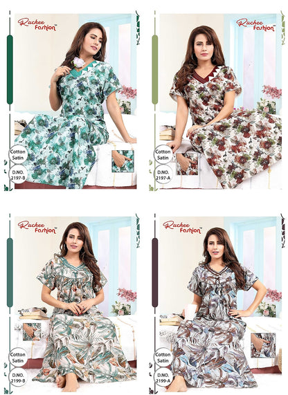 2197-2199 Ruchee Fashion Night Gowns