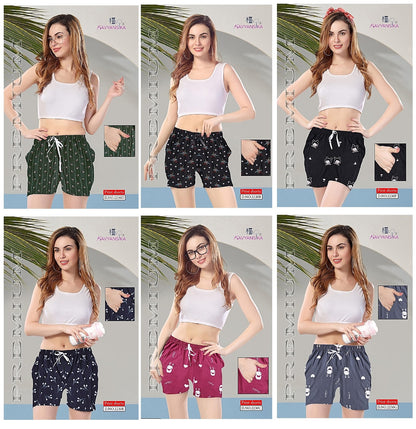 2230 Kavyansika Cotton Women Shorts