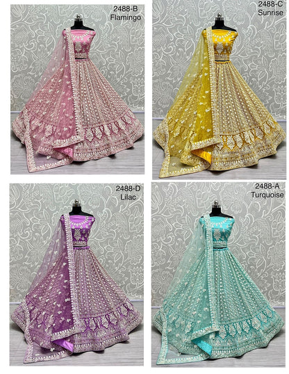2488 Anjani Art Heavy Net Lehenga Choli