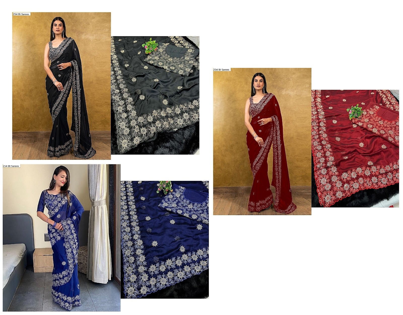 254 Bt Silk Sarees