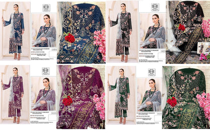 257 Mushq Georgette Pakistani Salwar Suits