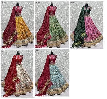 2603 Anjani Art Silk Lehenga Choli