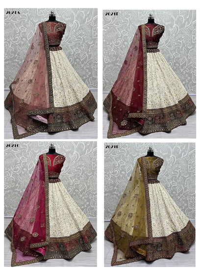 2621 Anjani Art Georgette Lehenga Choli