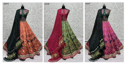 2623 Anjani Art Silk Lehenga Choli